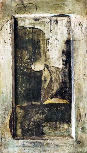 «Композиція». 2000-і рр. Дерево, олія